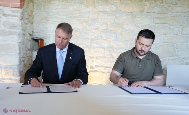 Klaus Werner Iohannis și Volodimir Zelenski au semnat în R. Moldova o DECLARAȚIE COMUNĂ cu privire la integrarea euroatlantică a Ucrainei