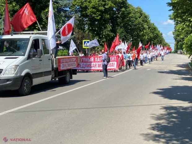  Marș de amploare organizat de „Congresului Civic” la Ocnița: „Moldova are nevoie de dreptate și un Parlament curat”