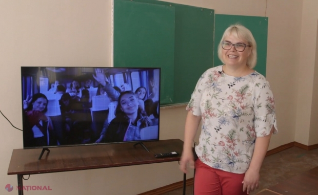 VIDEO, FOTO // Asociația A.S.I.C.S. a DONAT televizoare performante și echipament sportiv unei instituții de învățământ din Orhei