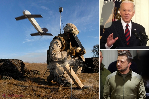 Vești PROASTE pentru militarii ruși care au INVADAT Ucraina. SUA trimit ucrainenilor ARMAMENT de 800 de milioane de dolari, inclusiv 100 de drone KAMIKAZE. Acestea pot lovi de la distanţă trupele ruse