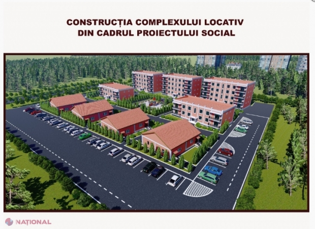 FOTO // Un nou complex de locuințe sociale la Orhei. 500 de lei lunar și fără dobândă