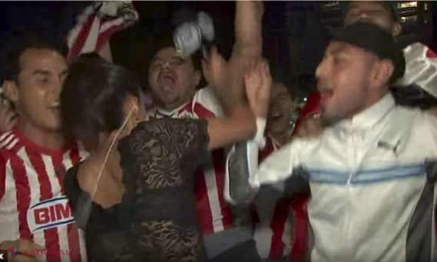 VIDEO // Jurnalista hărțuită în direct s-a răzbunat pe agresor și l-a lovit cu microfonul. „Nu regret deloc!”