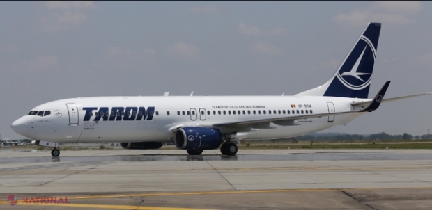 TAROM elaborează o strategie privind DIMINUAREA prețurilor la biletele cu avionul spre Republica Moldova