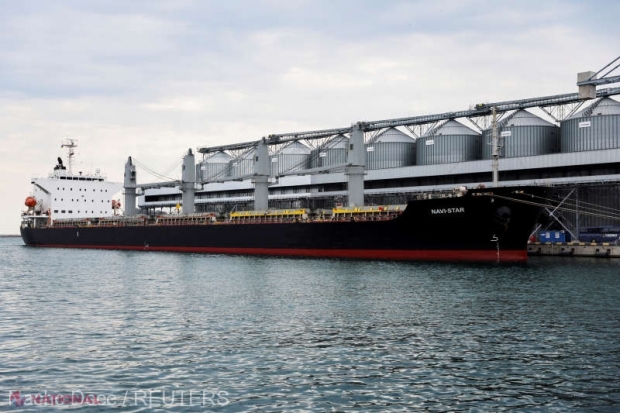 Ucraina a RELUAT exporturile de cereale din portul Odesa