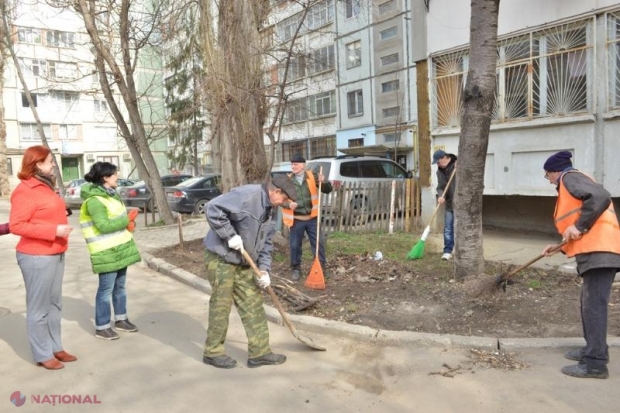 BILANȚ // Primăria Chișinău anunță că la marea curățenie de primăvară au participat peste 10 mii de oameni