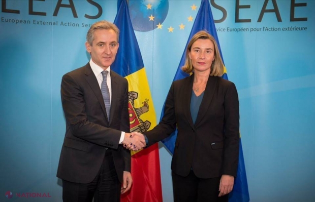 Mesajul Federicăi Mogherini transmis lui Iurie Leancă: UE vrea progrese în reforma judiciară și lupta cu corupția din R. Moldova