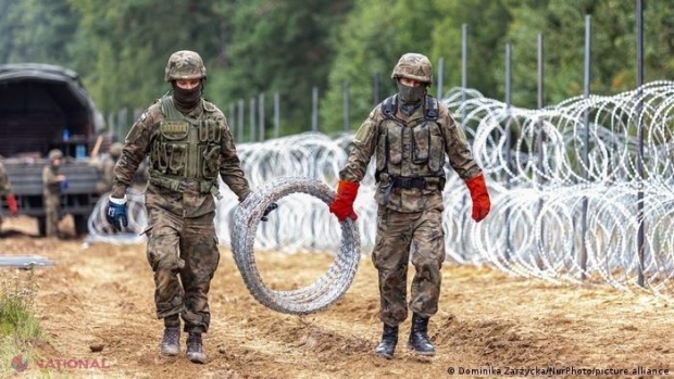 Polonia va construi un zid de 180 de kilometri la granița cu Belarus