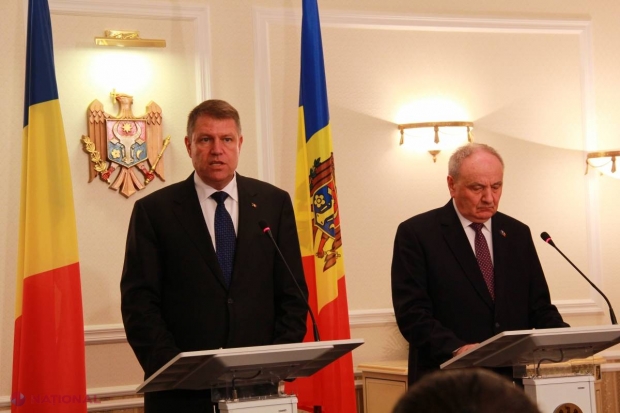 Klaus Iohannis, la Chișinău: „La București și în rândul partenerilor europeni există așteptări foarte mari”