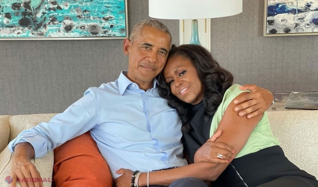 Barack Obama, imagine rară cu soția lui, în ziua în care aceasta a împlinit 58 de ani. Mesajul făcut public pe rețelele sociale