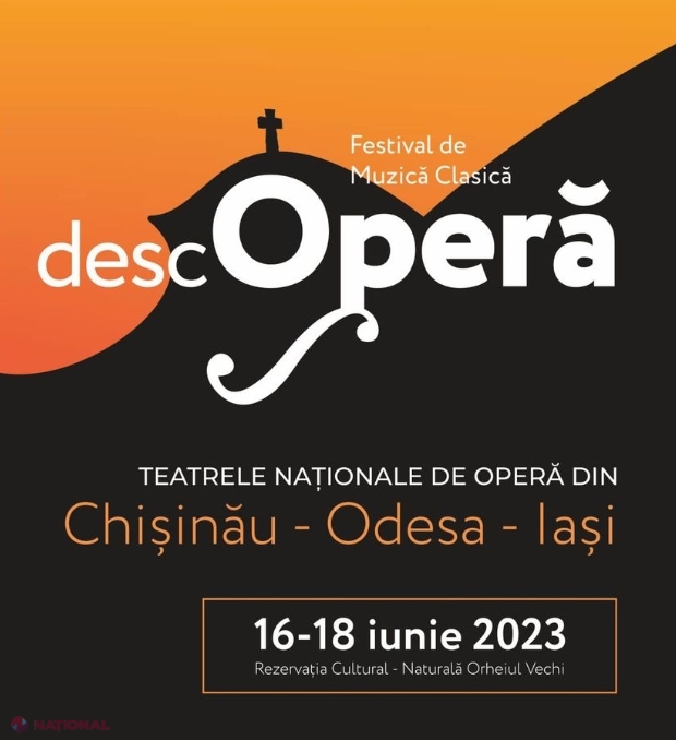 Festivalul „DescOperă” revine la Orheiul Vechi: Formatul Chișinău-Odesa-Iași, un triunghi al solidarității în premieră