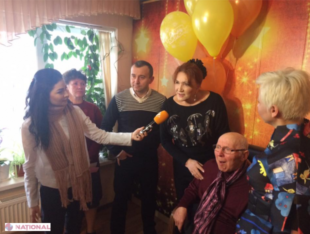 FOTO // „La mulți ani, maestre Gheorghe Urschi!”. Oaspeți de vază acasă la umorist