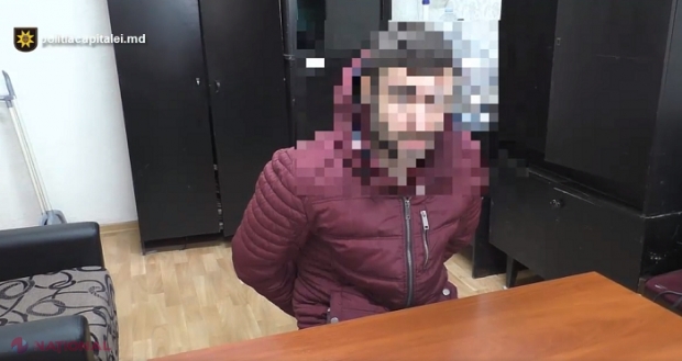 VIDEO // Insul din Chișinău care și-a bătut crunt concubina și și-a înjunghiat doi vecini care i-au sărit femeii în ajutor riscă până la zece ani de închisoare
