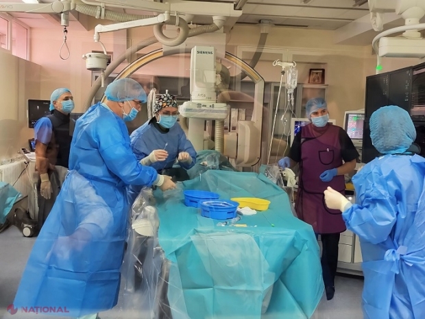 VIDEO // Metodă nouă de intervenție chirurgicală la pacienții cu malformații cardiace congenitale, aplicată în premieră și cu succes la SCR „Timofei Moșneaga”: Patru copii, tratați conform unei proceduri minim invazive  