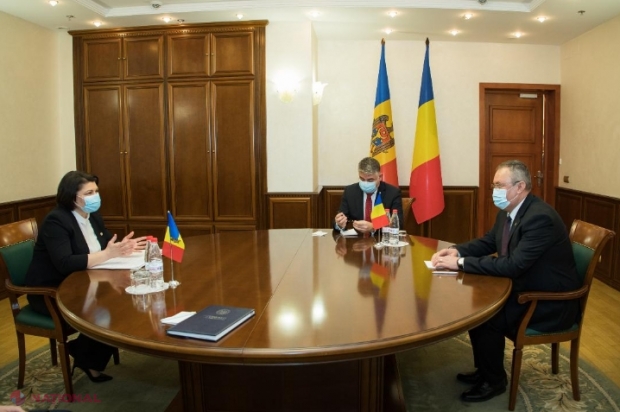 Procesul de interconectare energetică a R. Moldova cu România, subiect de discuție între premierii de la Chișinău și București