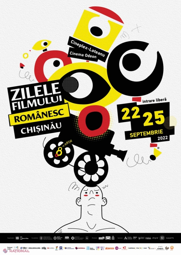 Zilele Filmului Românesc REVIN la Chișinău cu cele mai NOI şi de SUCCES producţii româneşti: Proiecţii cu intrare liberă în perioada 22-25 septembrie curent, în două cinematografe din capitală