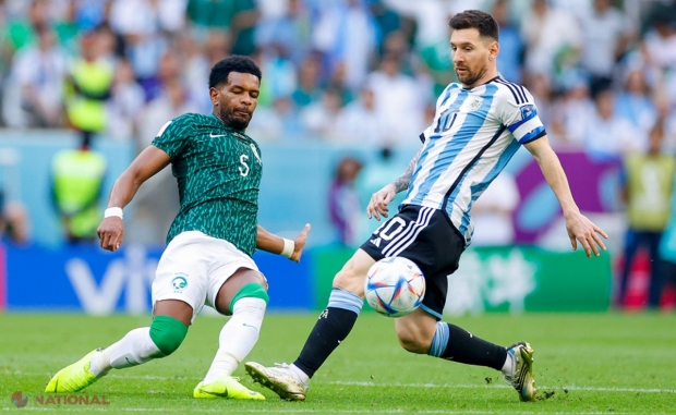 Prima SURPRIZĂ de la Cupa Mondială 2022! Argentina lui Messi a PIERDUT în fața Arabiei Saudite