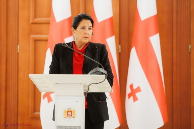 VIDEO // Președinta Georgiei, la Chișinău: „Războiul din Ucraina este cea mai mare provocare pentru Europa, dar putem spune că Europa a văzut astăzi fața reală a Rusiei”