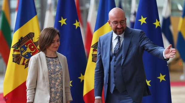 Maia Sandu, discuție la telefon cu președintele Consiliului European Charles Michel despre situația de securitate din R. Moldova: Sprijinul UE „este de neclintit”