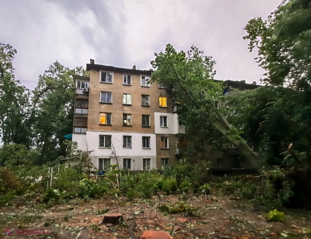 Ploile de marți-seară nu au provocat daune doar la Chișinău: 18 localități din mai multe raioane au rămas fără energie electrică