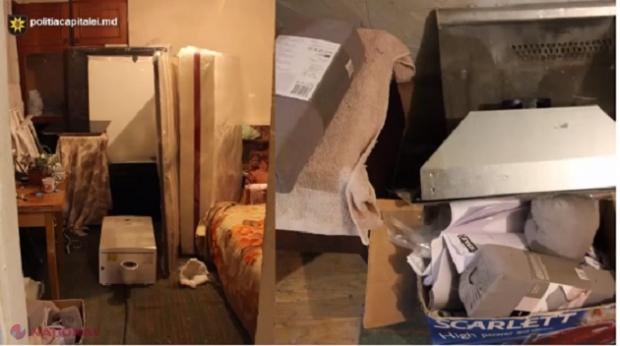 VIDEO // O casă din suburbia Vatra, PRĂDATĂ: Hoții au furat mobila și electrocansnicele, dar au fost prinși