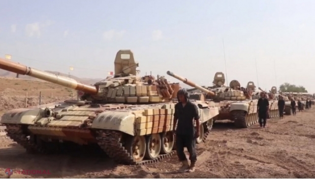 Rusia a început manevre militare la granița cu Afganistanul