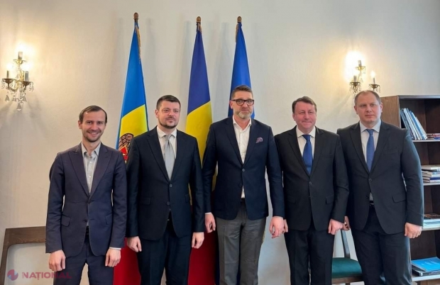 FOTO // Ambasadorul României, Cristian-Leon Țurcanu, la aceeași masă cu liderii Blocului politic proeuropean constituit din LOC, Platforma ,,DA
