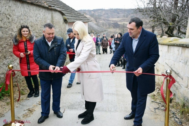 FOTO // Echipa lui Ilan Șor continuă să construiască drumuri în raionul Orhei. La Furceni și Brănești au fost INAUGURATE două porțiuni de drumuri