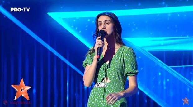 VIDEO // Patru de „DA” pentru o tânără din Fălești la „Românii au Talent”. Cu ce a IMPRESIONAT juruiul: „Eu îți voi rămâne recunoscător pentru totdeauna pentru că tocmai ai dărâmat un zid”
