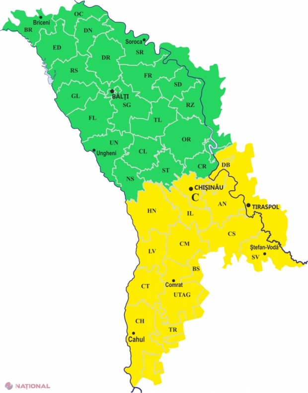 AVERTISMENT meteorologic: Ploi cu descărcări electrice și VIJELIE în sudul R. Moldova
