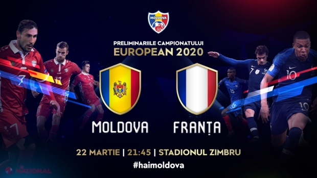 VIDEO // Cum și când puteți să procurați BILETE la meciul de fotbal dintre campioana MONDIALĂ Franța și R. Moldova? Tichetele vor fi NOMINALE