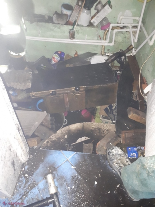 EXPLOZIE la Cojușna: O femeie, internată de urgență în spital