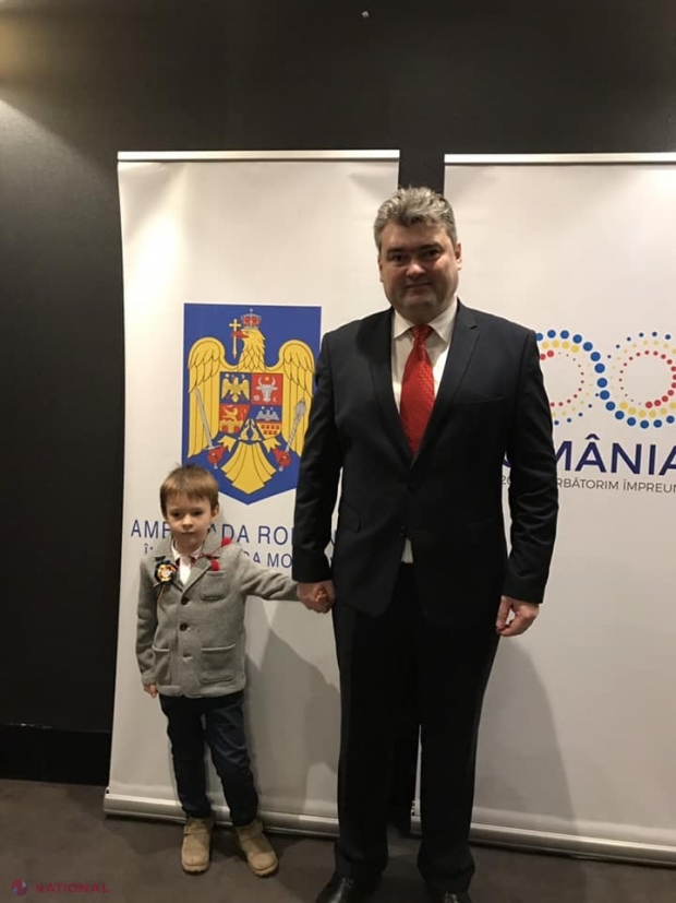 Preşedintele Iohannis l-a DECORAT pe George Bălan, vicepremier în Guvernul R. Moldova în perioada 2016 - 2018