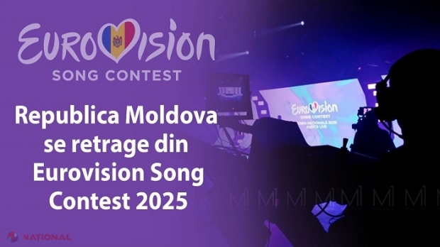 Republica Moldova se retrage de la concursul Eurovision 2025: „Selecția națională din acest an a evidențiat anumite provocări, inclusiv o scădere a interesului publicului și a calității generale a pieselor și prestațiilor artistice”