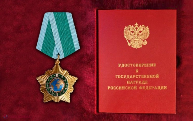 Unul dintre vicepreședinții PLDM a fost decorat de Putin cu Ordinul „Drujba”: „Singurul meu merit este că eram în funcție la acel moment”