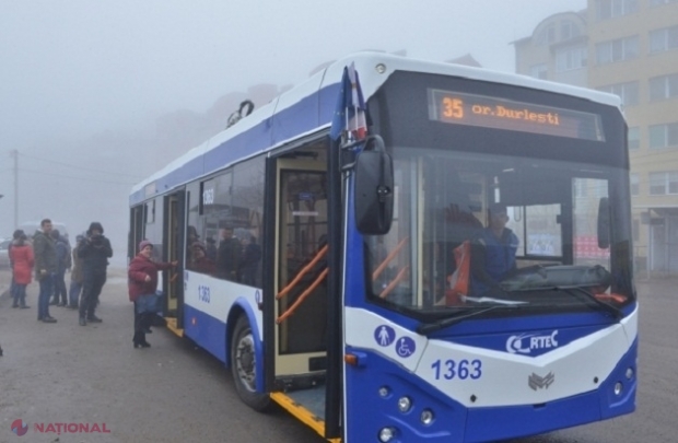ANUNȚ // Cum va circula transportul public din Chișinău începând de sâmbătă, 28 martie, și până pe 15 mai