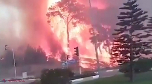 Imagini de coșmar în Turcia, acolo unde se odihnesc sute de MOLDOVENI: Incendii uriașe în două zone turistice