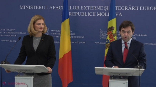 România și R. Moldova au semnat la Chișinău o Foaie comună de parcurs privind cooperarea în domenii strategice. Ministrul Mănescu anunță că gazoductul Iași-Chișinău „va fi operațional sută la sută” în primăvara anului 2020