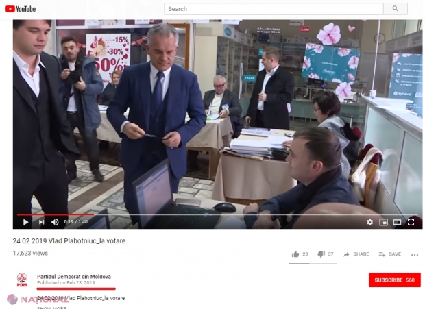 VIDEO // Când a VOTAT Vlad Plahotniuc – pe 23 februarie sau în ziua ALEGERILOR. Gămurari: „Cea mai haioasă GAFĂ din ultimii ani”. Reacția „Promo-LEX”