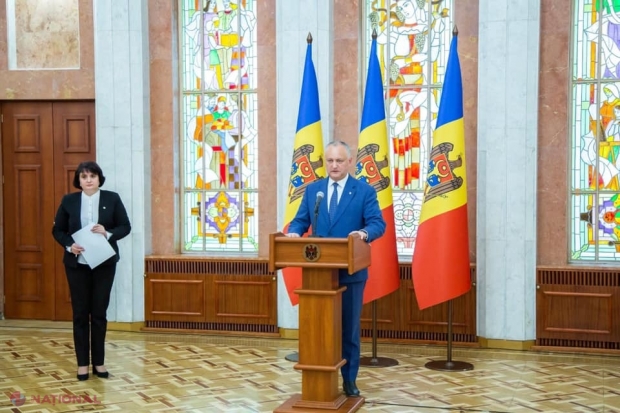 Președintele Dodon a decis să-i acorde o DISTINCȚIE de stat ministrei Dumbrăveanu, pentru „gestionarea corectă” a pandemiei de COVID -19