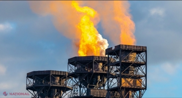 RISIPĂ // Gaze de 10 milioane de dolari, arse zilnic în atmosferă, ca să nu fie livrate în Europa