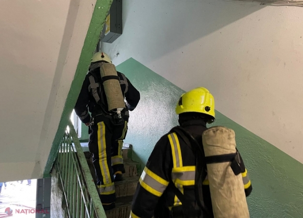 Un bătrân a ars de viu în apartamentul său de la Ciocana