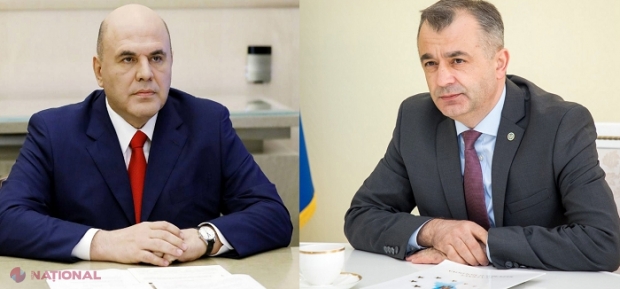 Ion Chicu, discuție cu premierul de la Moscova