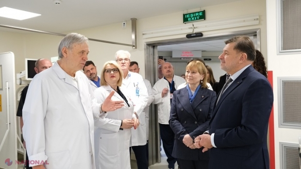Ministrul Sănătății din România a vizitat Institutul de Medicină Urgentă de la Chișinău: Schimb de practici între medicii de pe ambele maluri ale Prutului
