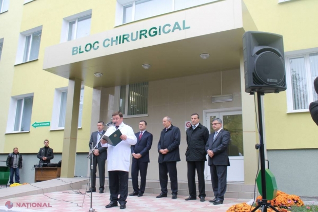 FOTO // Un bloc chirurgical de milioane, la Hâncești