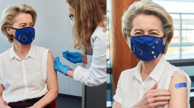 Celor mai puternice femei din Europa le-a venit rândul la vaccinare. Cu ce se imunizează Angela Merkel și Ursula von der Leyen