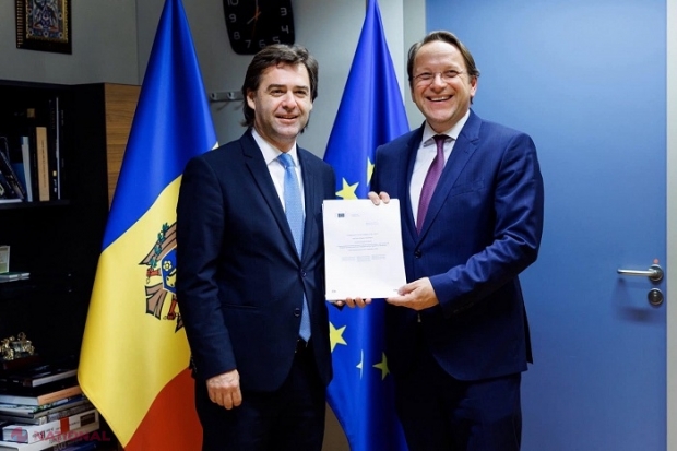 Raportul de Extindere al UE, înmânat la Bruxelles șefului diplomației de la Chișinău: R. Moldova, rată de PROGRES de 94%. Gert-Lan Koopman: „R. Moldova, unul dintre statele-lider în ceea ce privește procesul de extindere a UE”