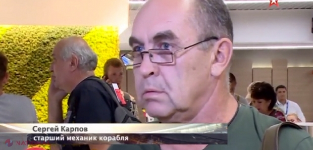 Echipajul tancului petrolier rusesc reținut în Odesa a plecat acasă prin Aeroportul Chișinău
