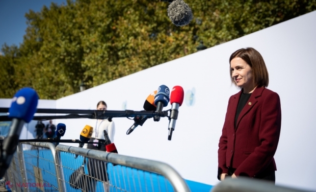 VIDEO // Maia Sandu, la Summitul CPE de la Granada: „Trebuie să facem un efort comun, mai mare, pentru ca să ne protejăm democrațiile de dezinformare, de bani ilegali veniți din Rusia și orice altă încercare de destabilizare a statelor noastre”
