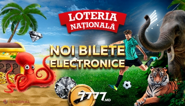Noile BILETE electronice de loterie deja împart câștiguri pe 7777.md