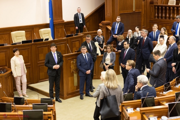 DECLARAȚII // Președinții de Parlament ai Statelor Nordice și Baltice, mesaje puternice de susținere pentru parcursul european al R. Moldova: Puieți sădiți în fața Parlamentului de la Chișinău în semn de „prietenie și solidaritate”